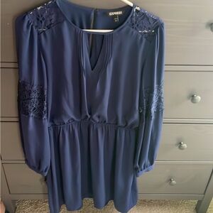 Express Medium Dress Navy